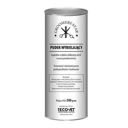 Puder groomerski Wybielający