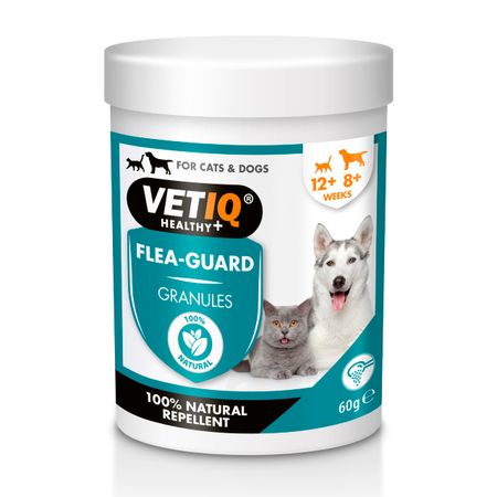 VetIQ Flea Guard® preparat na pchły i kleszcze 60g