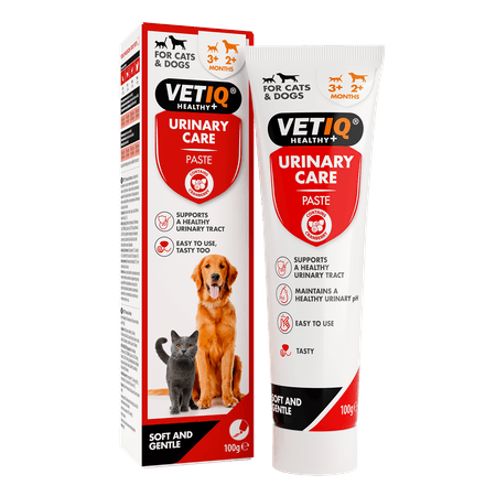 VetIQ Urinary Care Pasta drogi moczowe dla psów i kotów 100g