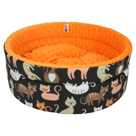 Legowisko bawełna-minky