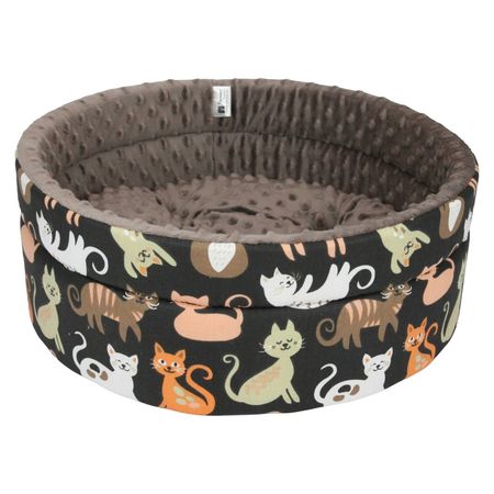 Legowisko bawełna-minky