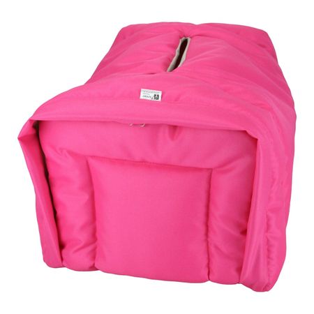 Ocieplacz na transporter różowy