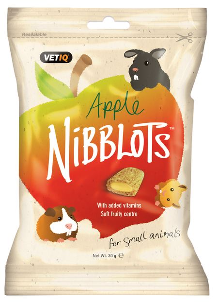 Vetiq Przysmaki dla gryzoni Jabłko Nibblots For Small Animals Apple 30g