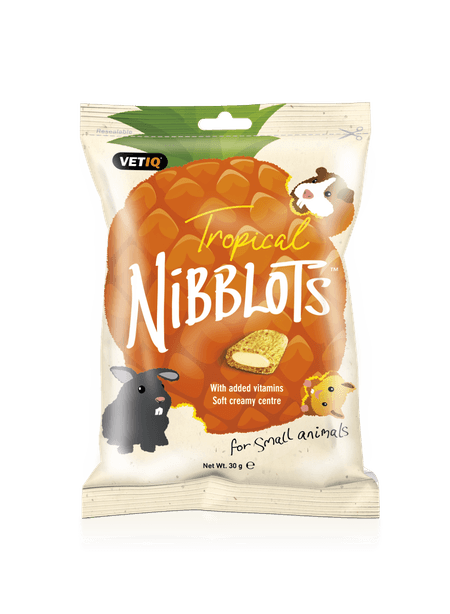Vetiq Przysmaki dla gryzoni Owoce tropikalne Nibblots For Small Animals Tropical 30g